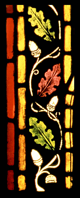 Tulenhaupt-Fenster - Botanisches Motiv